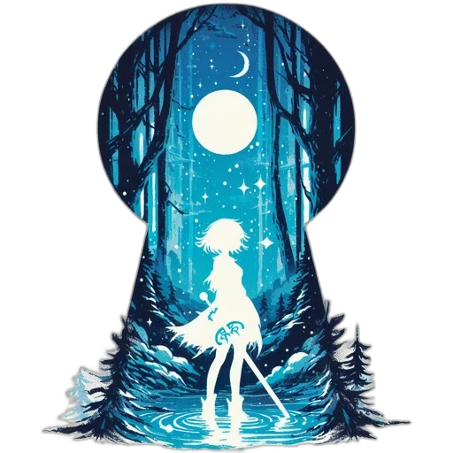 dress, creature, mask, tree transparent PNG cut-out