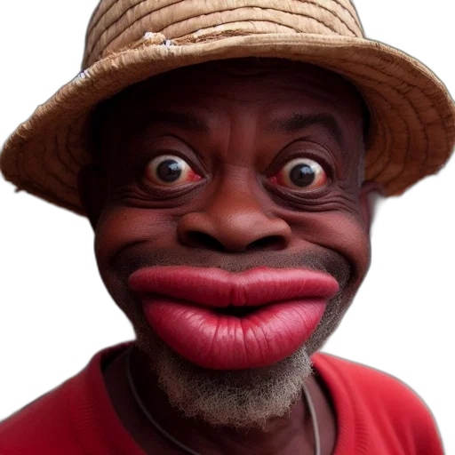 face, hat, mask, creature transparent PNG cut-out