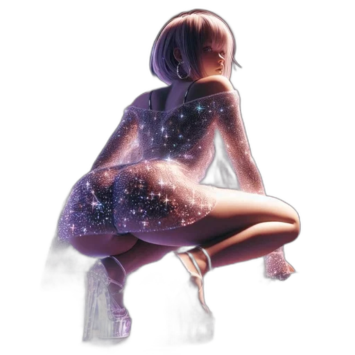 dress, concept art, fantasy art, pixel art transparent PNG cut-out