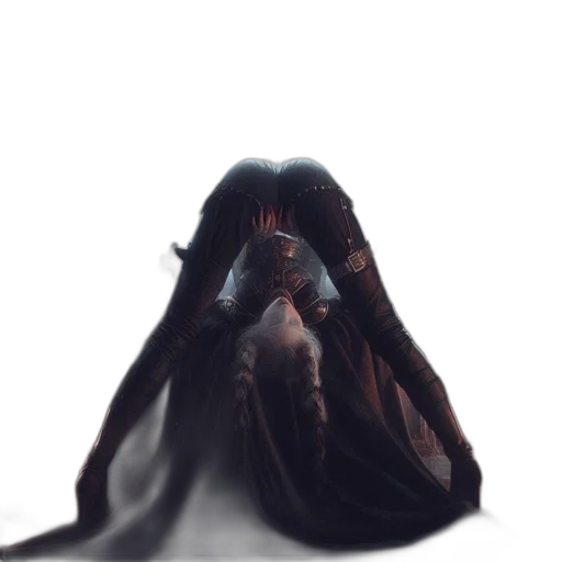 mask, creature, face, hair transparent PNG cut-out