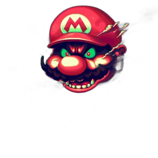 mask, hat, creature, staff transparent PNG cut-out