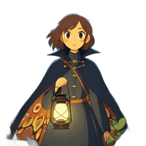 staff, jacket, dress, mask transparent PNG cut-out
