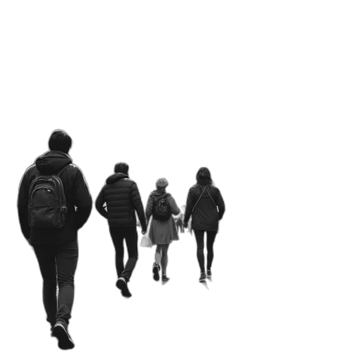 jacket, staff, concept art, 3d render transparent PNG cut-out