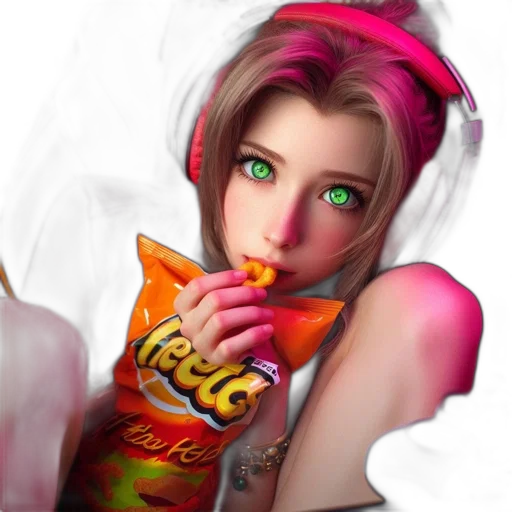 food, face, photorealistic, fantasy art transparent PNG cut-out