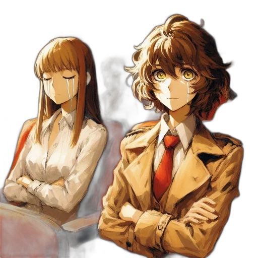 staff, mask, face, jacket transparent PNG cut-out