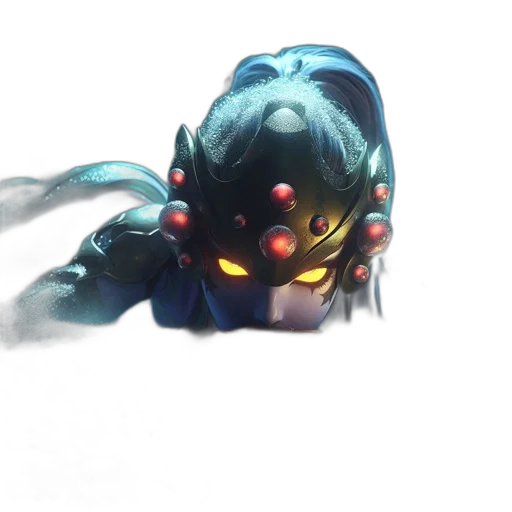 mask, robot, creature, face transparent PNG cut-out