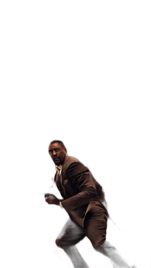 jacket, staff, robot, weapon transparent PNG cut-out