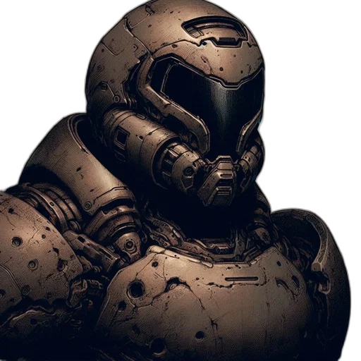 robot, mask, face, creature transparent PNG cut-out