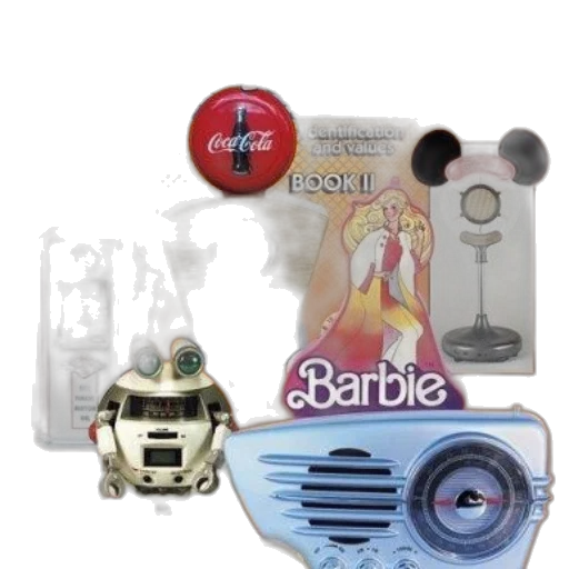 robot, jewelry, colorful, poster transparent PNG cut-out