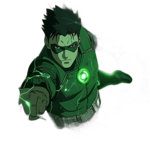 jacket, weapon, staff, mask transparent PNG cut-out