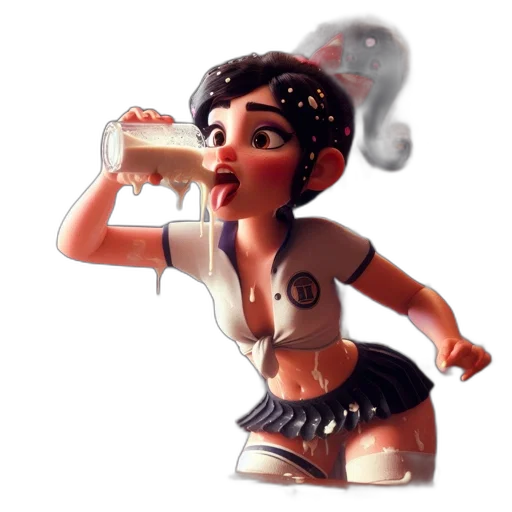 bottle, dress, concept art, pixel art transparent PNG cut-out