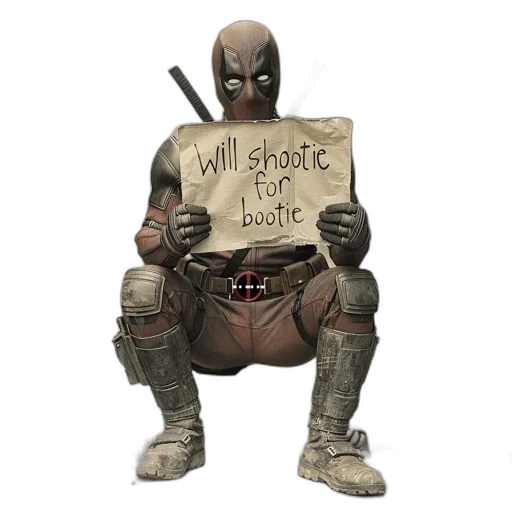 weapon, robot, mask, staff transparent PNG cut-out