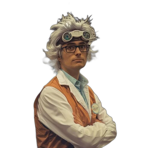staff, face, jacket, crown transparent PNG cut-out