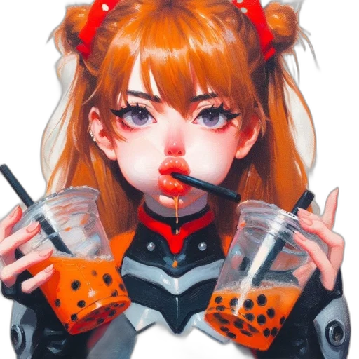 robot, food, face, staff transparent PNG cut-out