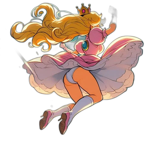 dress, crown, concept art, pixel art transparent PNG cut-out