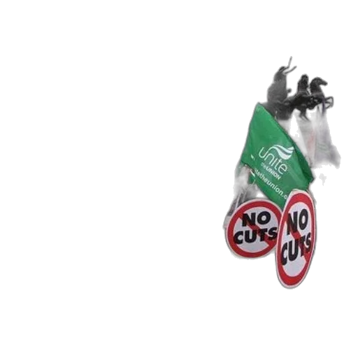 umbrella, 3d render, concept art, protesters transparent PNG cut-out