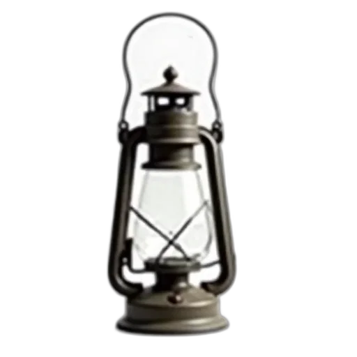 photorealistic, vintage-style, lantern, clear transparent PNG cut-out