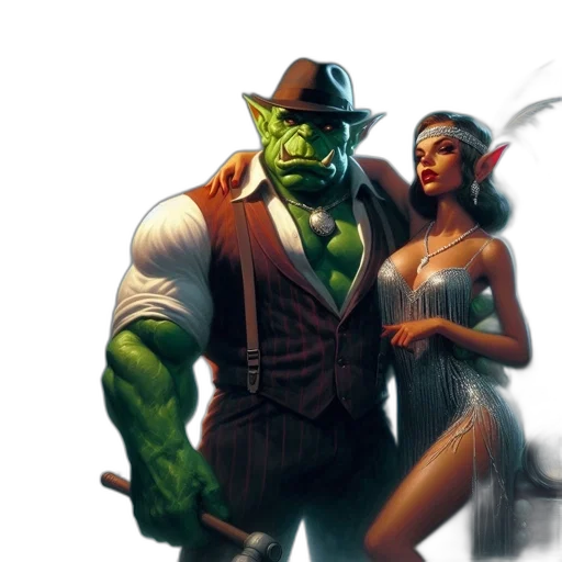 concept art, comic book art, fantasy art, pixel art transparent PNG cut-out