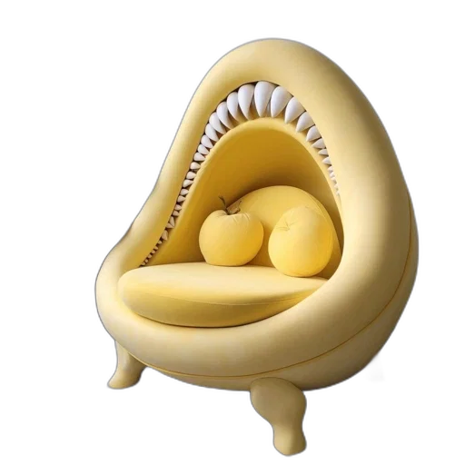 furniture, creature, hat, shoes transparent PNG cut-out