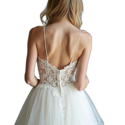 dress, jewelry, crown, photorealistic transparent PNG cut-out