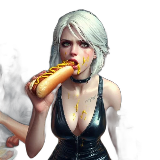 food, concept art, cyberpunk, fantasy art transparent PNG cut-out