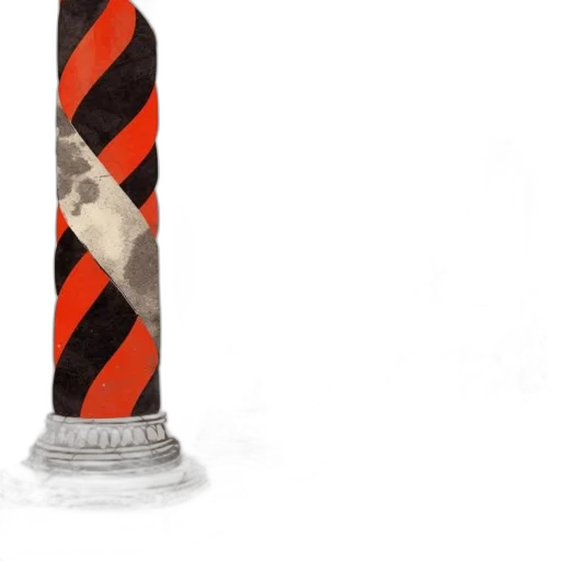 staff, bottle, umbrella, hair transparent PNG cut-out
