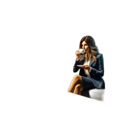 dress, jacket, jewelry, umbrella transparent PNG cut-out