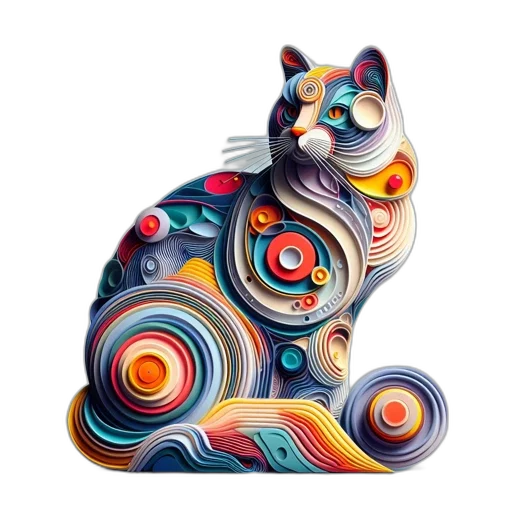 animal, creature, fantasy art, 3d render transparent PNG cut-out