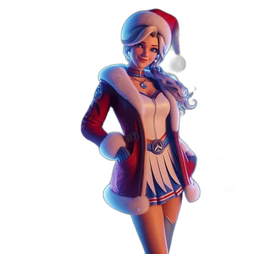 jacket, dress, concept art, 3d render transparent PNG cut-out