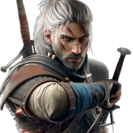 sword, weapon, face, staff transparent PNG cut-out