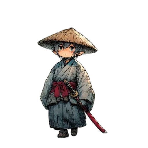 staff, umbrella, hat, weapon transparent PNG cut-out