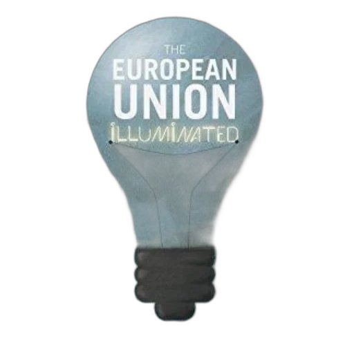 european, union, illuminated, written transparent PNG cut-out