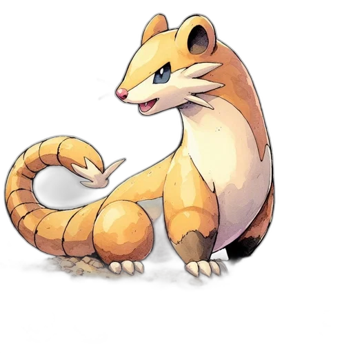 creature, animal, dragon, staff transparent PNG cut-out