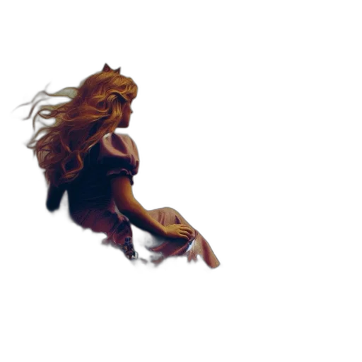 staff, dragon, hair, mask transparent PNG cut-out
