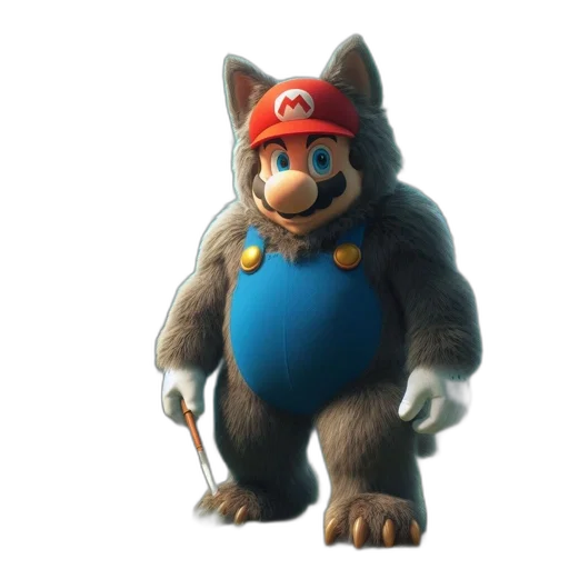 animal, creature, staff, hat transparent PNG cut-out