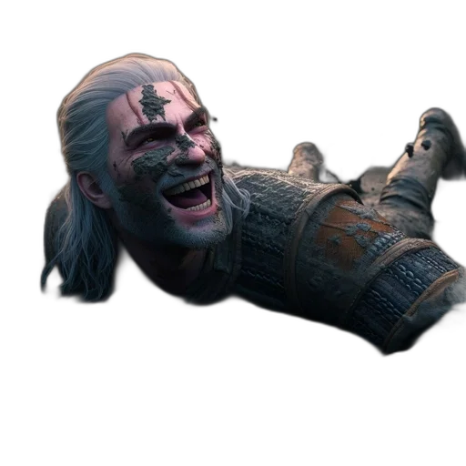 creature, face, mask, weapon transparent PNG cut-out