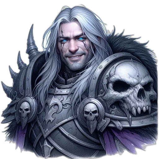 face, sword, weapon, fantasy art transparent PNG cut-out