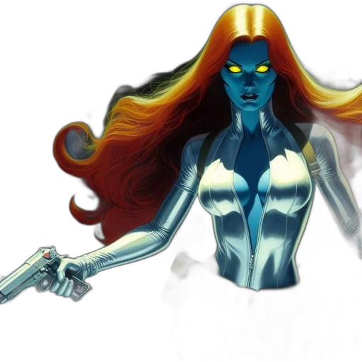 concept art, comic book art, fantasy art, 3d render transparent PNG cut-out