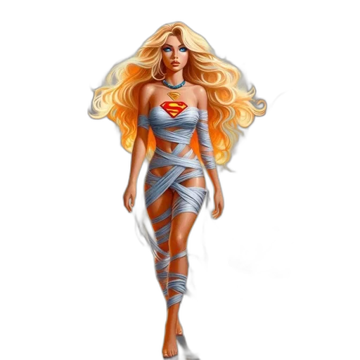dress, comic book art, fantasy art, concept art transparent PNG cut-out