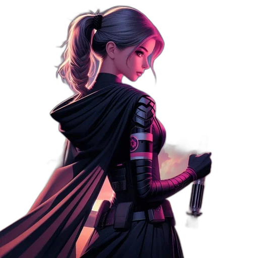 staff, weapon, dress, concept art transparent PNG cut-out