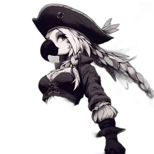 hat, weapon, staff, sword transparent PNG cut-out