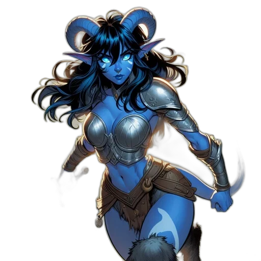 concept art, comic book art, fantasy art, anime transparent PNG cut-out