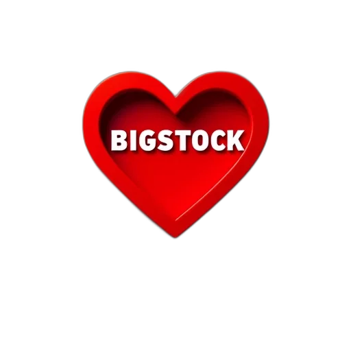 red, heart-shaped, graphic, word transparent PNG cut-out