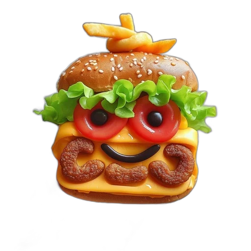 food, crown, face, animal transparent PNG cut-out