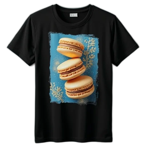 food, black, t-shirt, graphic transparent PNG cut-out