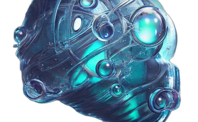 bottle, mask, robot, crown transparent PNG cut-out