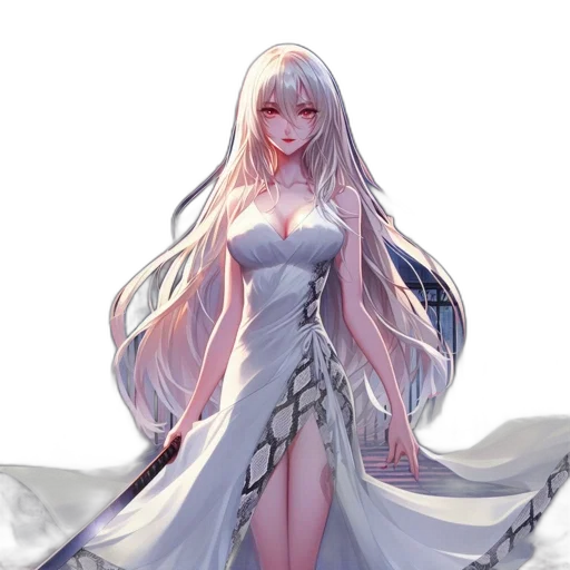 dress, sword, dragon, crown transparent PNG cut-out