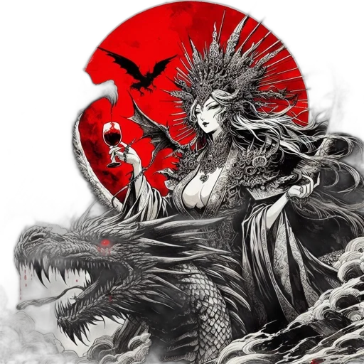 dragon, creature, animal, fantasy art transparent PNG cut-out