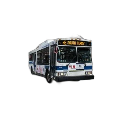 photorealistic, city, bus, route transparent PNG cut-out