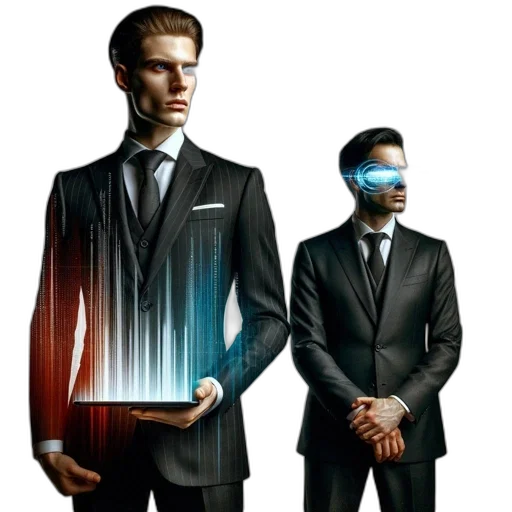 jacket, cyberpunk, concept art, comic book art transparent PNG cut-out